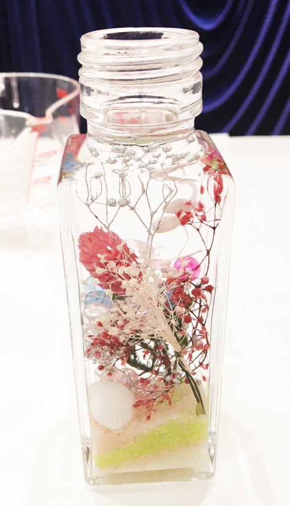 たくさんの笑顔をありがとう！ハーバリウム教室！報告